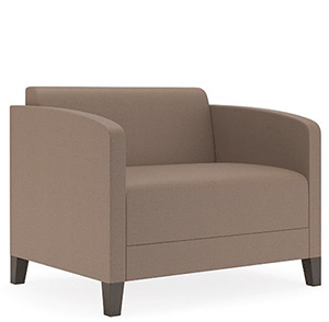 Lounge Style 30" Wood frame baraitric chair