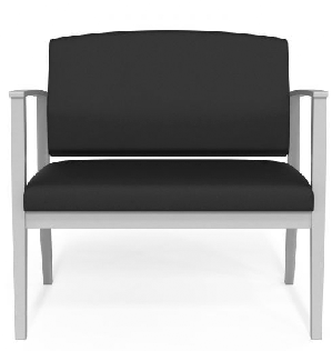 Steel rame Bariatric Chair, 3" Seat, 750lbs Cap