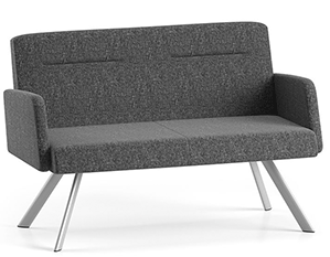 Bariatric Steel Frame LoungeStyle Loveseat Chair