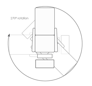 Bariatric Recliner Swivel